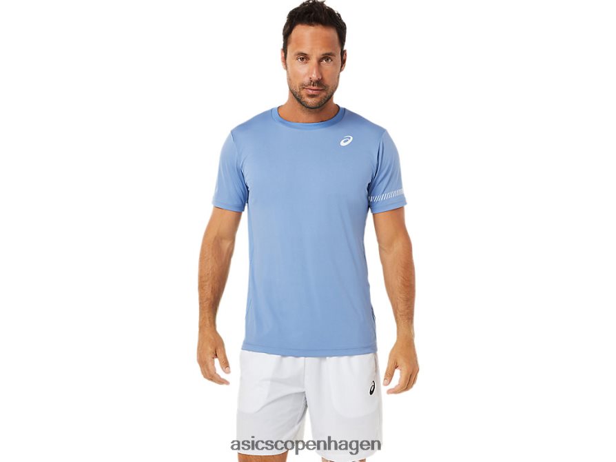 Asics kortærmet t-shirt blå harmoni Z206F61513