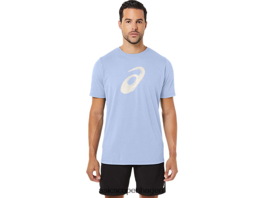 Asics malerpensel kortærmet t-shirt blød himmel Z206F6161