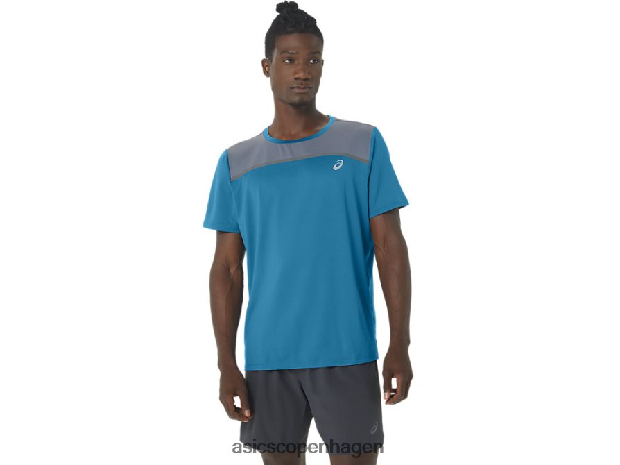 Asics pr lyte kortærmet ø blå Z206F6229