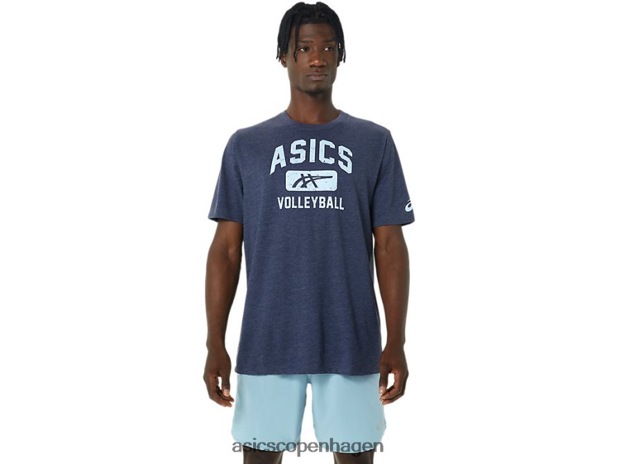 Asics volleyball grafisk t-shirt ærtelyng Z206F6865