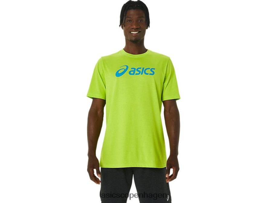Asics xg kortærmet lockup-logo-t-shirt limeskal Z206F61121