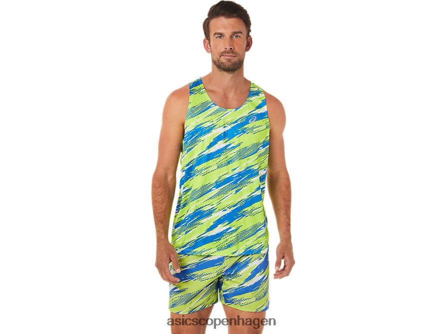 Asics farve injektion singlet hazard grøn Z206F61432