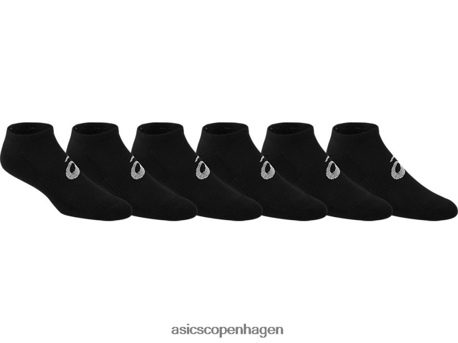 Asics invasion no show (6 pack) ydeevne sort Z206F6582