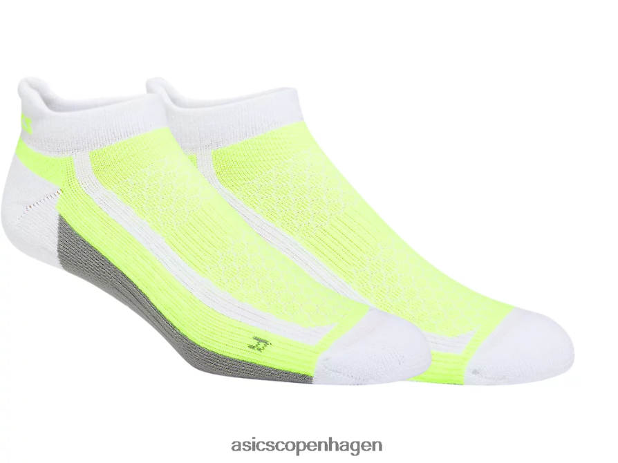 Asics nimbus plus enkelt faneblad strålende hvid/sikkerhedsgul Z206F61844