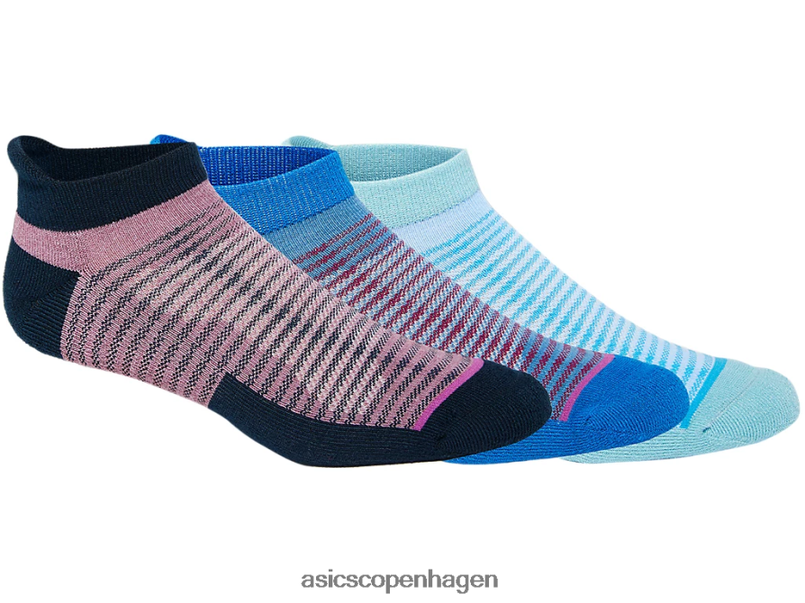 Asics pude lavt skåret (3 pakke) digital aqua/aqua angel/drue Z206F61894